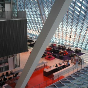 Crònica del #bibglop 2 Biblioteca i context urbà: l’encaix de l’equipament en l’entorn (11/02/2014), amb Josep Maria&nbsp;Montaner